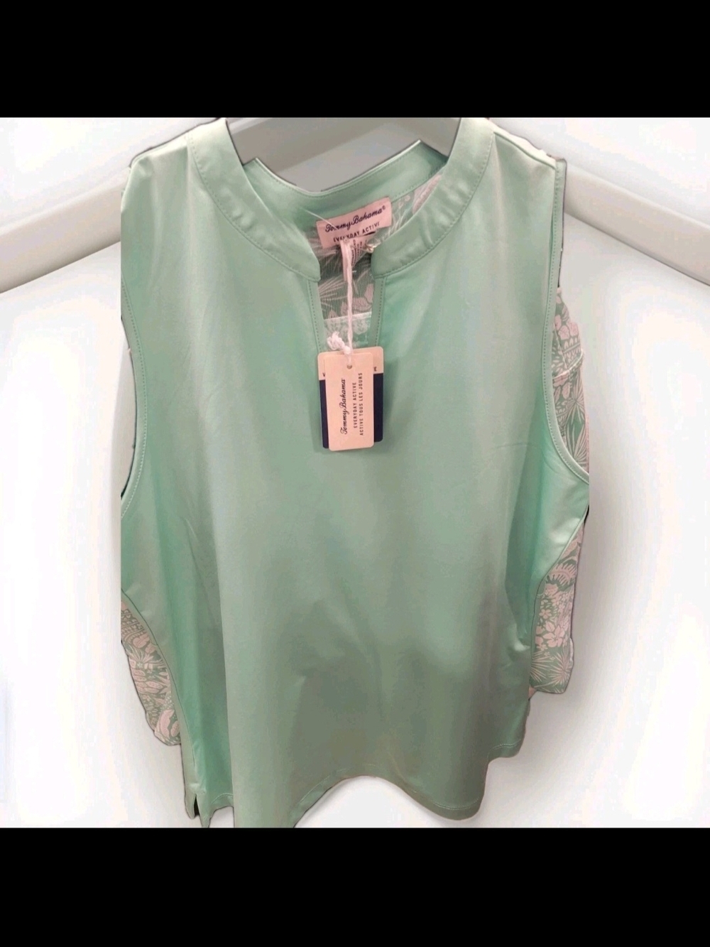 Tommy Bahama Mint Green Sleeveless Camisole with Skirt 2 Piece Set SPF Size M